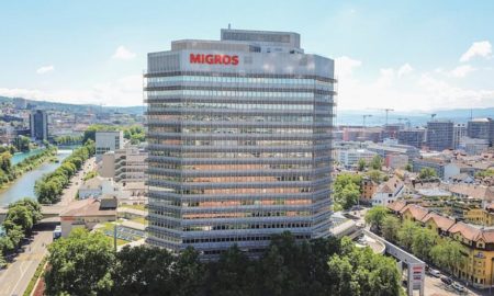 La sede centrale della cooperativa Migros a Zurigo