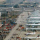 Veduta panoramica dell'aeroporto della Malpensa
