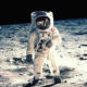Apollo 11 - L'astronauta Buzz Aldrin sulla Luna