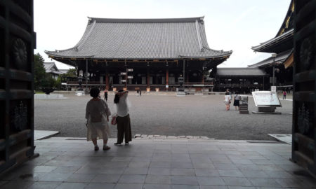 Kyoto - Tempio buddista di Higashi hongan-ji