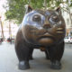 "Il gatto" di Fernando Botero nel quartiere El Raval di Barcellona