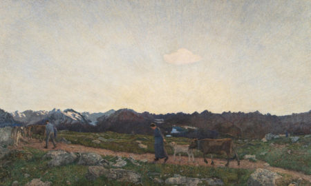 Giovanni Segantini, "La natura", 1897-1899, olio su tela