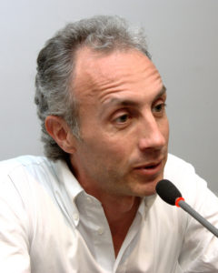 Il giornalista Marco Travaglio.