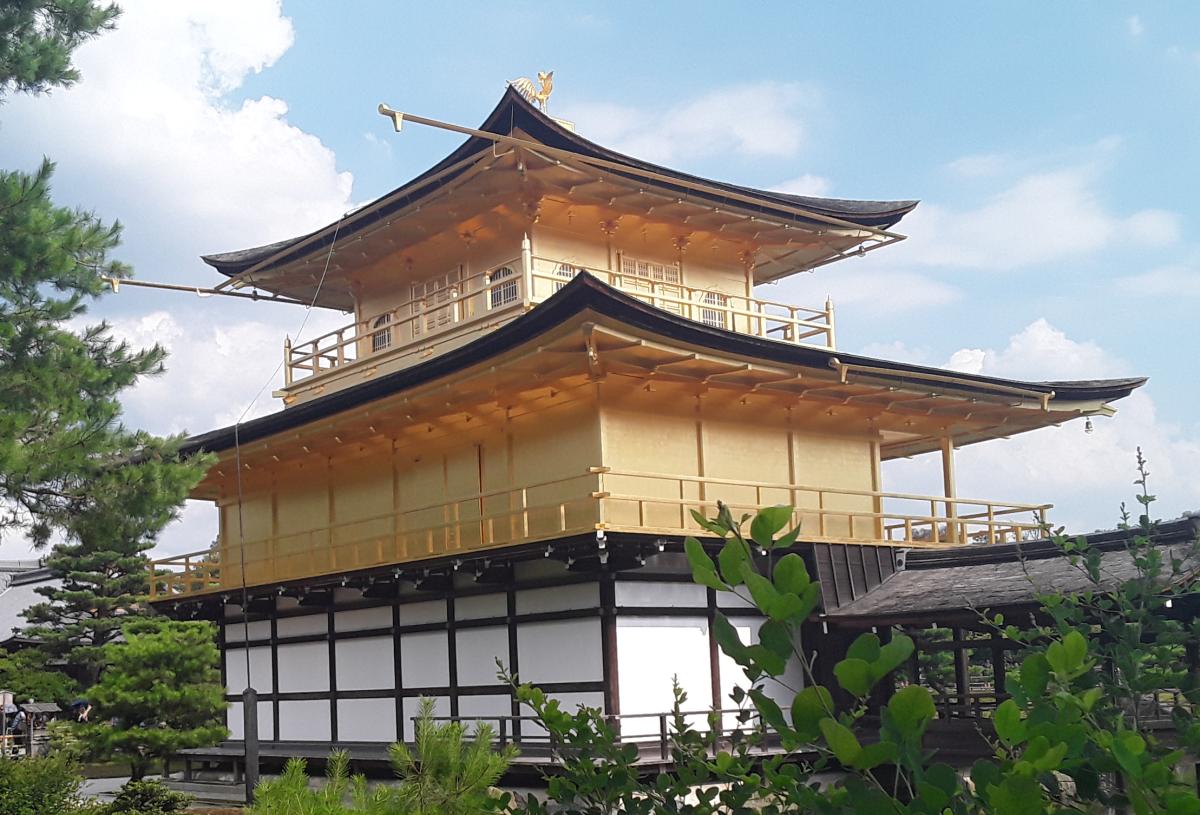 Il Padiglione d'oro a Kyoto