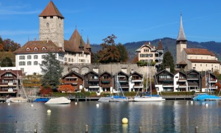 Castello di Spiez nell'Oberland bernese