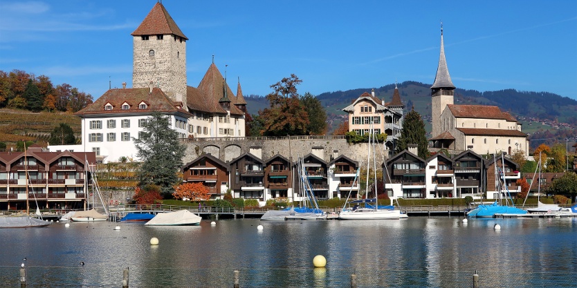 Castello di Spiez nell'Oberland bernese