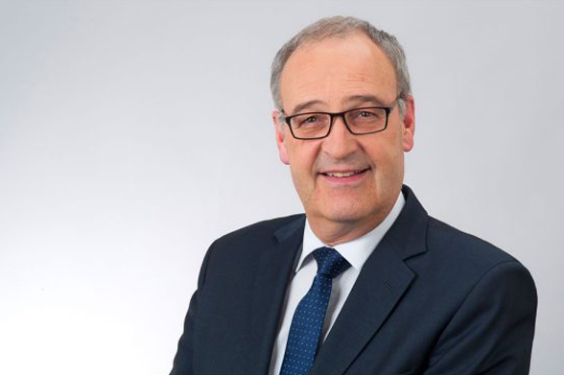 Il consigliere federale Guy Parmelin in una foto del 2018