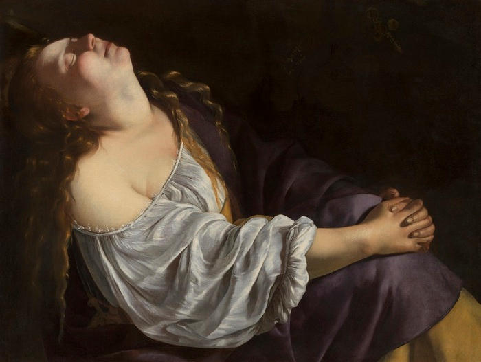 Artemisia Gentileschi - Maria Maddalena in estasi