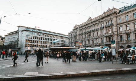 La Paradeplatz a Zurigo