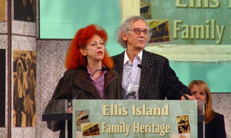 Christo e la moglie Jeanne-Claude