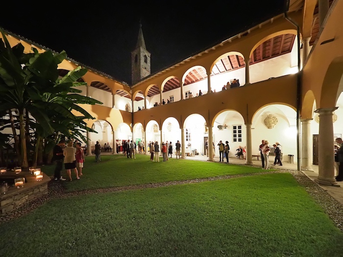 Cortile del Collegio Papio ad Ascona