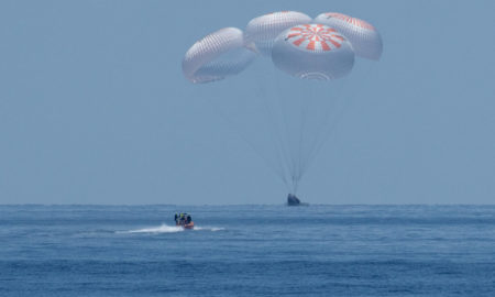 SpaceX - Dragon Crew " Endeavour" - Splashdown della missione Demo-2