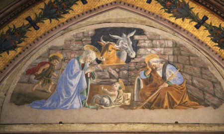 Botticelli - Natività di Gesù - Basilica di Santa Maria Novella a Firenze