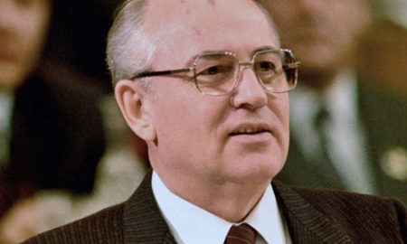 Mikhail Gorbaciov in un'immagine del 1987