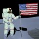 L'astronauta Alan Shepard di Apollo 14 sulla Luna