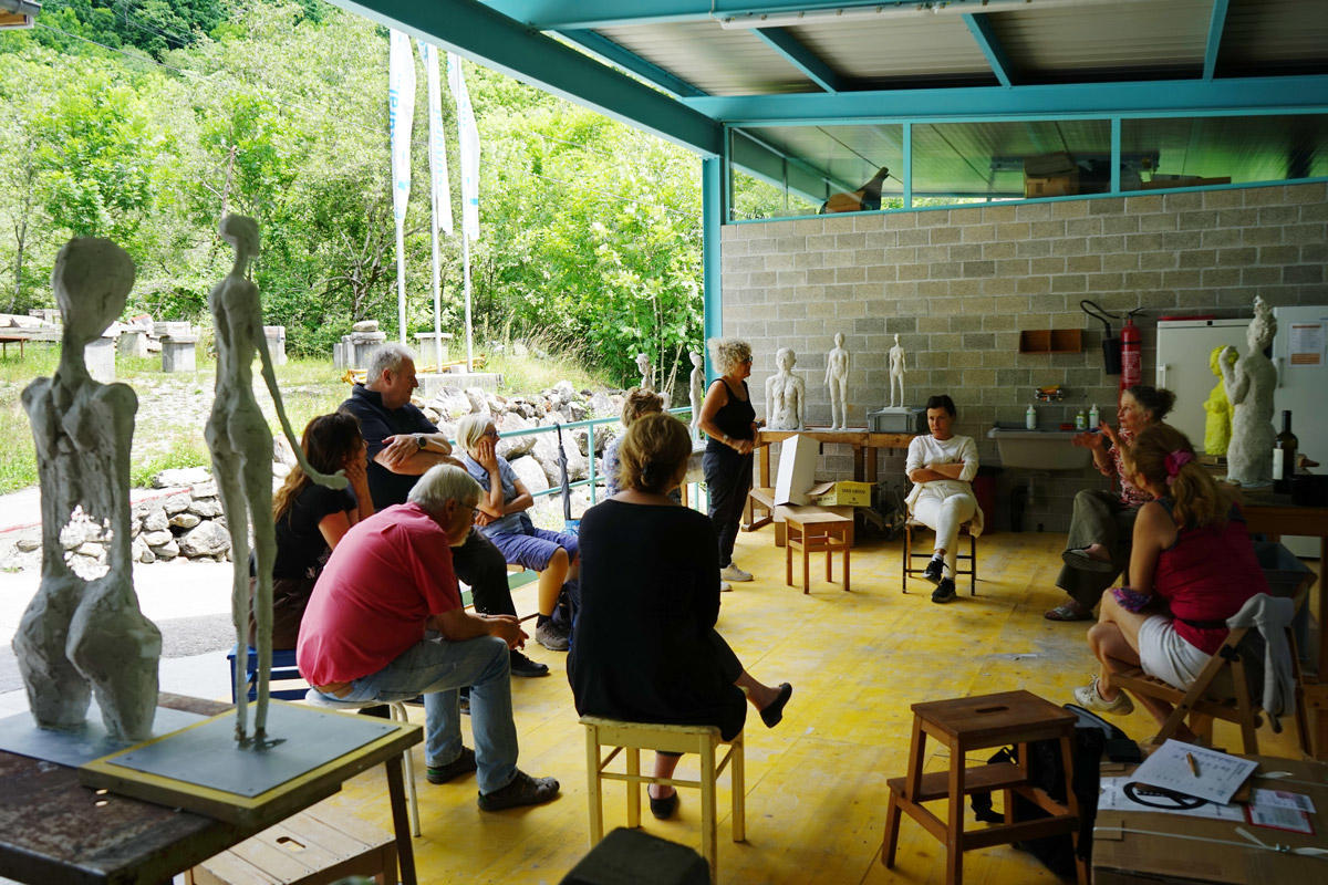 Atelier - Scuola di scultura di Peccia