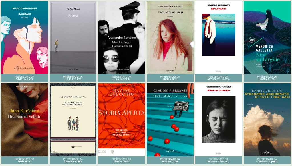 Premio Strega, i 12 libri candidati e i 5 finalisti del Premio Europeo