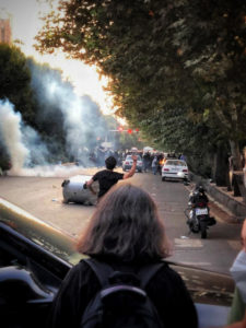 Rivolta a Teheran, Keshavarz Boulevard, settembre 2022