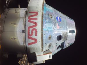 Artemis 1: "Selfie" della capsula Orion