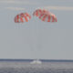 Artemis-1 - Splashdown della capsula Orion nell'Oceano Pacifico