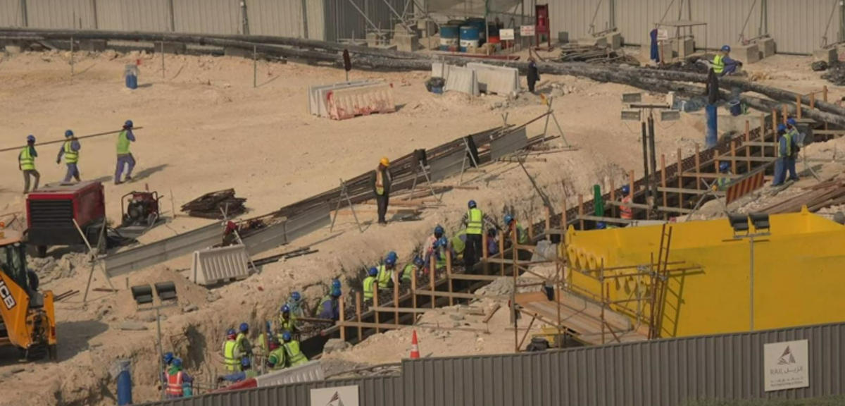 Lavoratori in Qatar