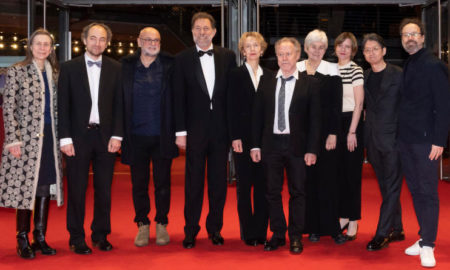 Berlinale 2023 - La troupe del film vincitore "Sur l'Adamant"