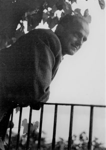 Plinio Martini a Cannero nel 1964