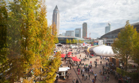 Frankfurter Buchmesse 2019 - Panoramica dell'agorà (Foto: Anett Weirauch / Frankfurter Buchmesse)
