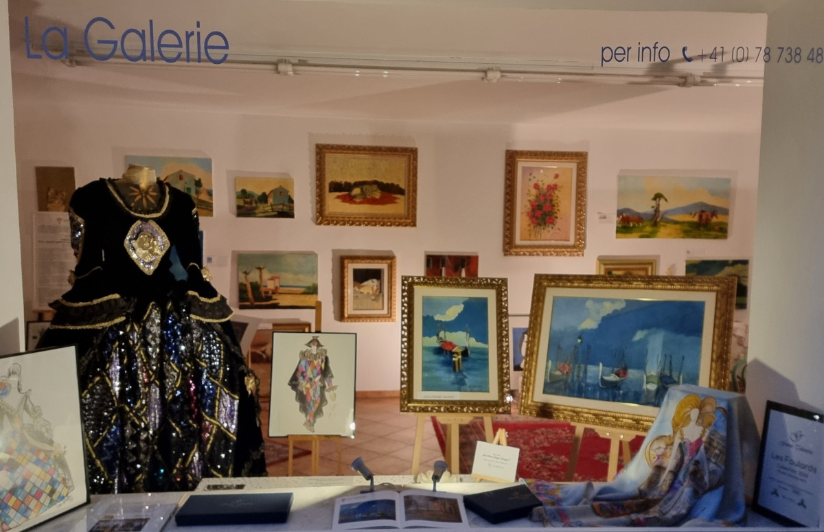 La Galerie - Caslano - Vetrina - L'Arlecchina di Gianni Tolentino