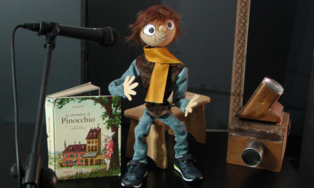 Pinocchio in studio