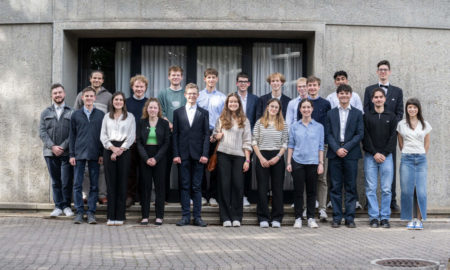 Concorso Nazionale di Scienza e Gioventù 2024 - Foto di gruppo dei vincitori