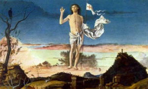 Giovanni Bellini, "Resurrezione di Cristo", 1475-1478 (particolare)