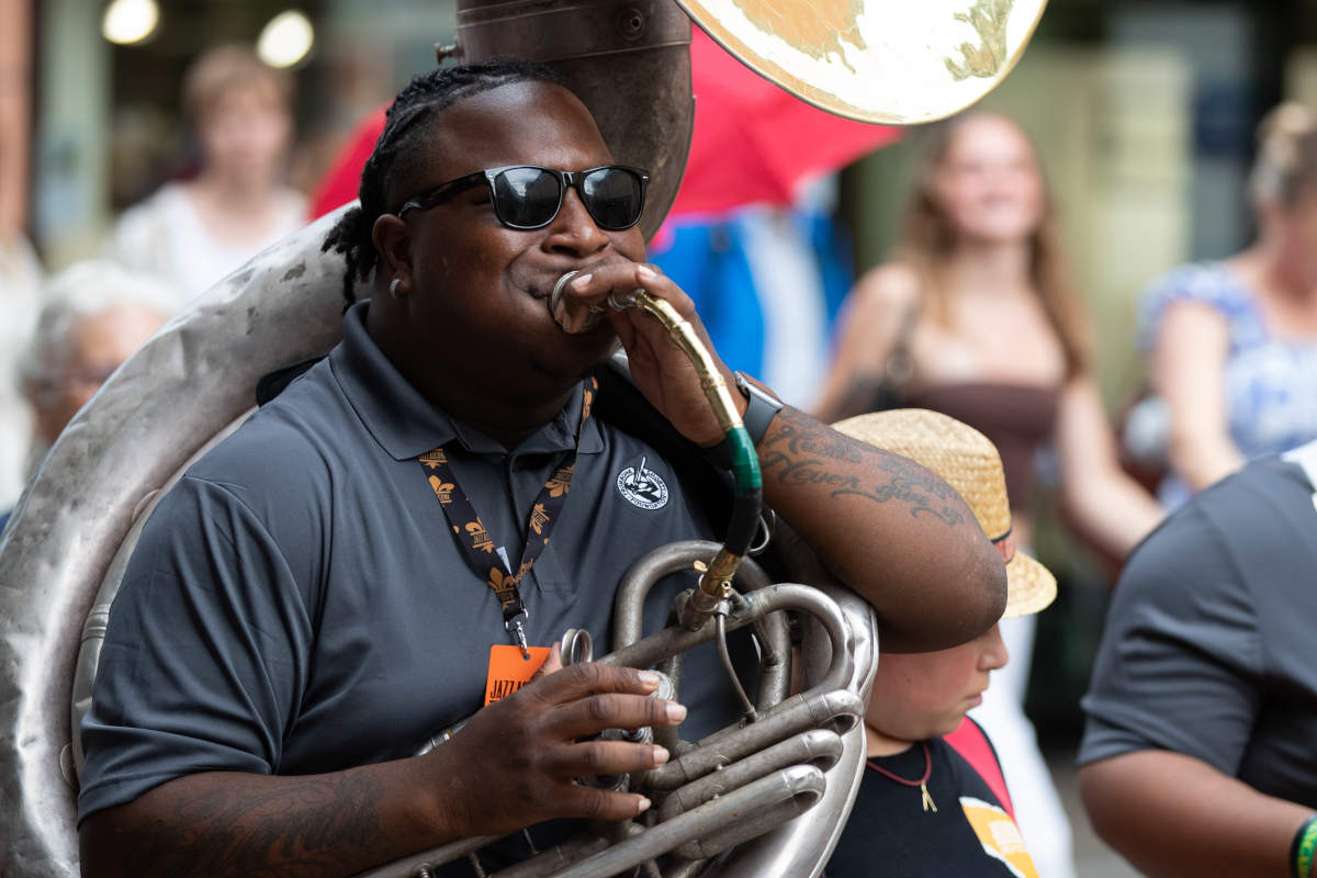 JazzAscona 2025 - Trombone Shorty Brass Band