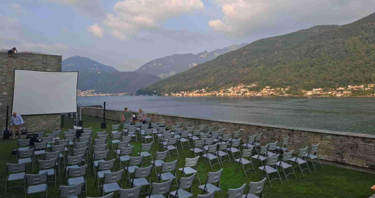 Morcote - Cinema all'aperto