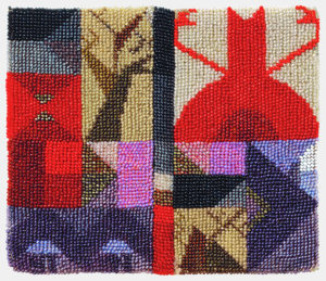 Sophie Taeuber-Arp - Komposition mit abstrakten Motiven