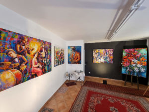 La Galerie Caslano - Mostra di Slava Posudevsky