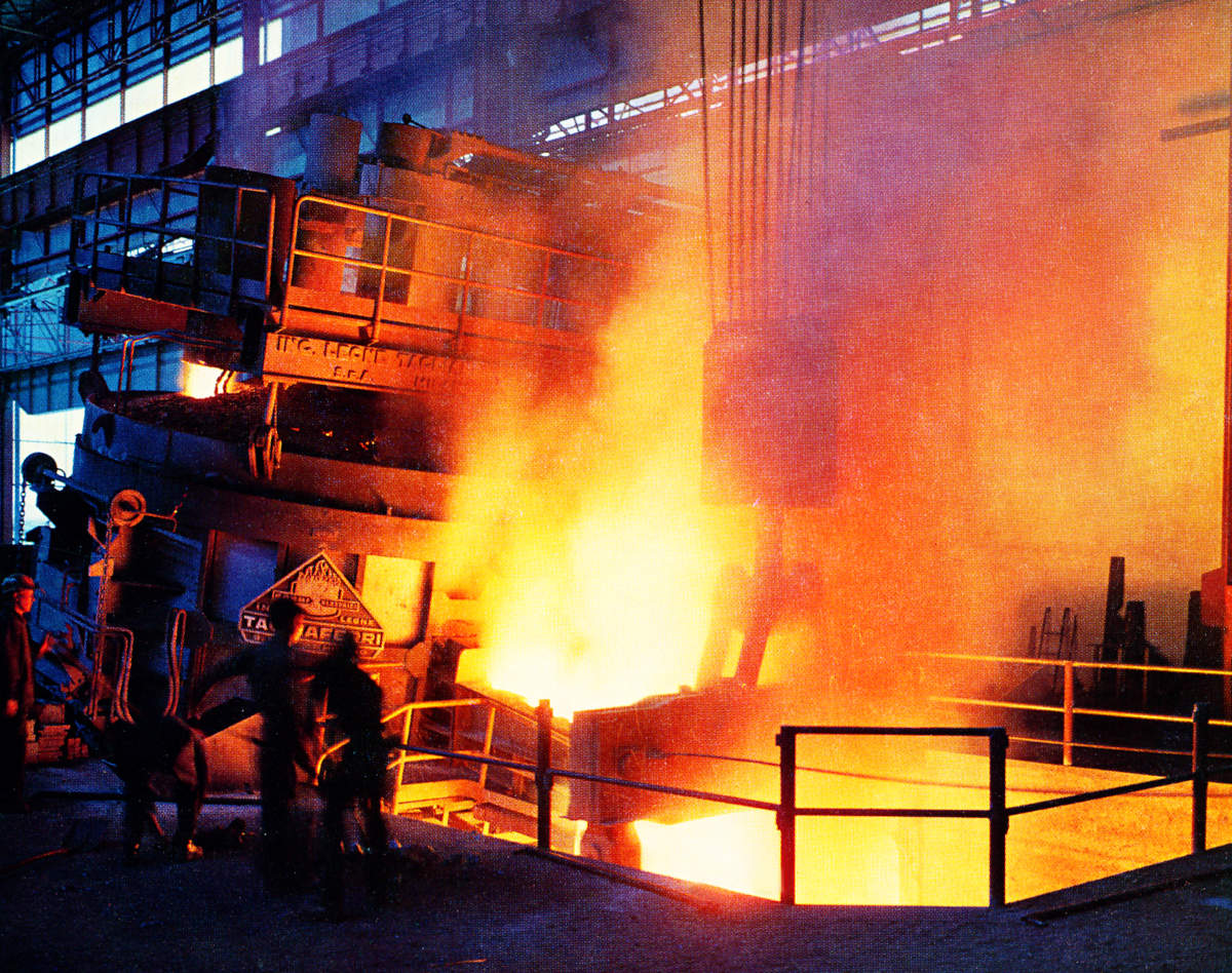 Altoforno della Monteforno di Bodio