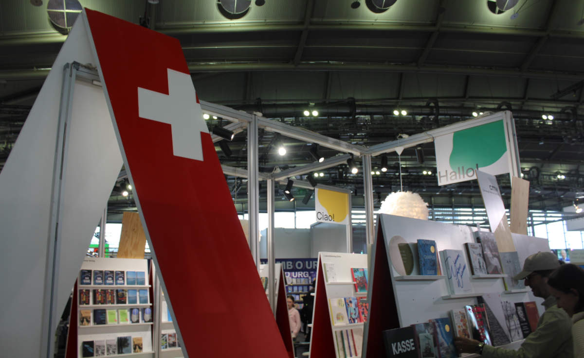 Frankfurter Buchmesse 2025 - Lo stand comunitario elvetico