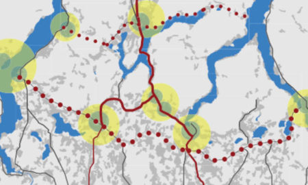 Città dei Laghi - Mappa
