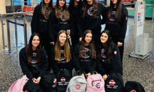 Il gruppo di ballerine CHROMATIC della Scuola MAT