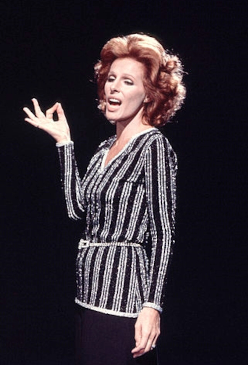 Ornella Vanoni nel 1973