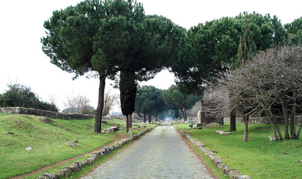 Una strada romana