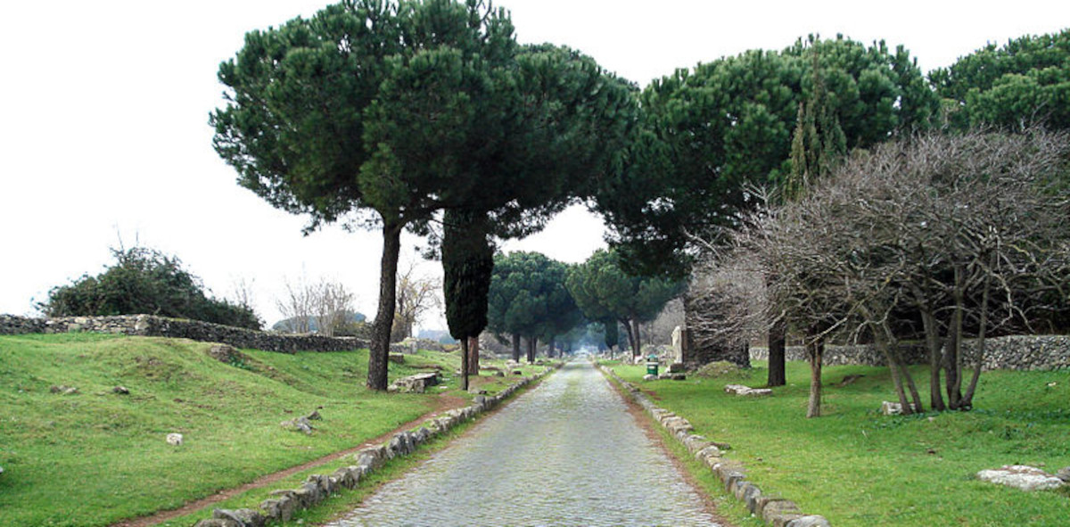 Una strada romana