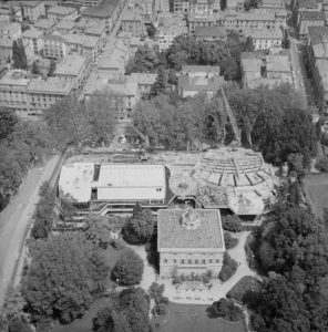 Palazzo dei Congressi in costruzione - 1973