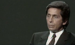 Lo stilista Valentino nel 1981