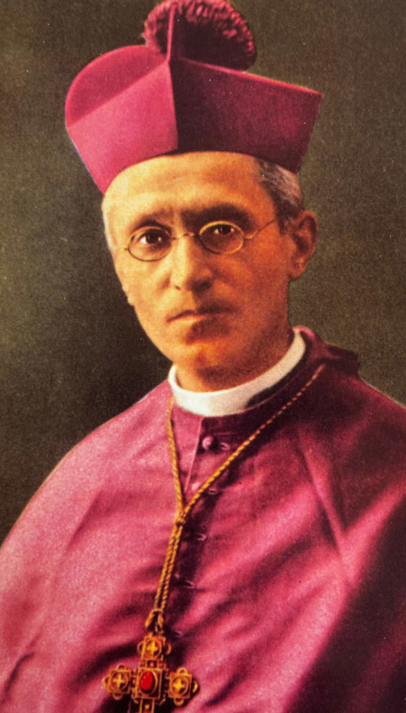 Monsignor Aurelio Bacciarini, vescovo di Lugano dal 1917 al 1935