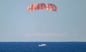 Artemis II - Il momento dell'ammaraggio