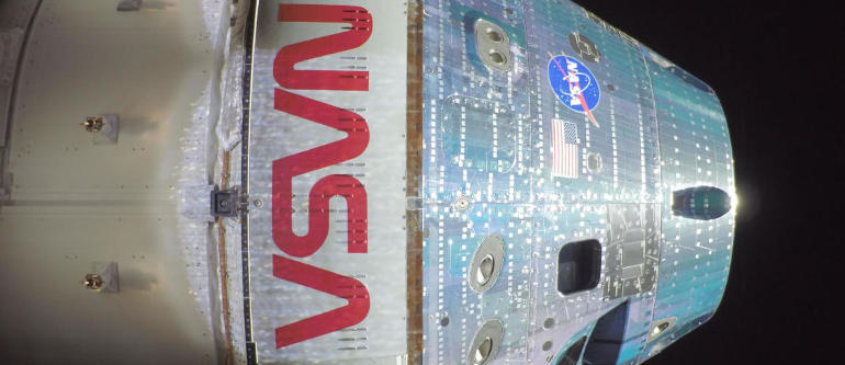 Artemis II - La capsula Orion con modulo di servizio europeo