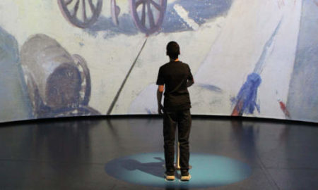 Museo cantonale bernese di storia - Mostra sulla battaglia di Morat - La versione digitale del panorama del 1894