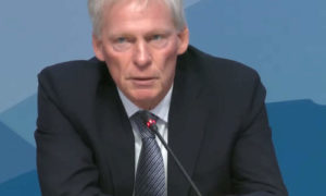 Il presidente del Consiglio di Stato, Claudio Zali